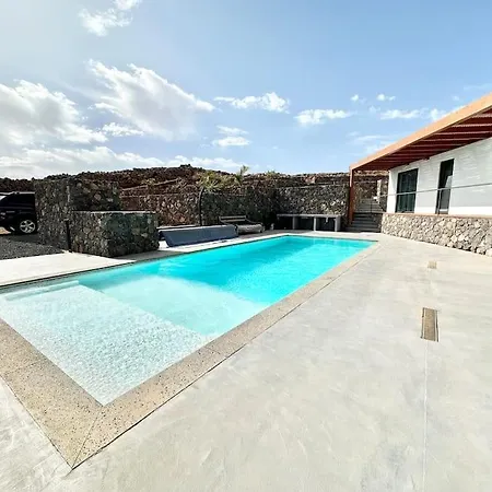 公寓 The 360 With Wow Views Private Heated Pool And Hot Tub Villaverde (Fuerteventura)